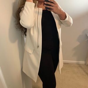 White Zara Coat
